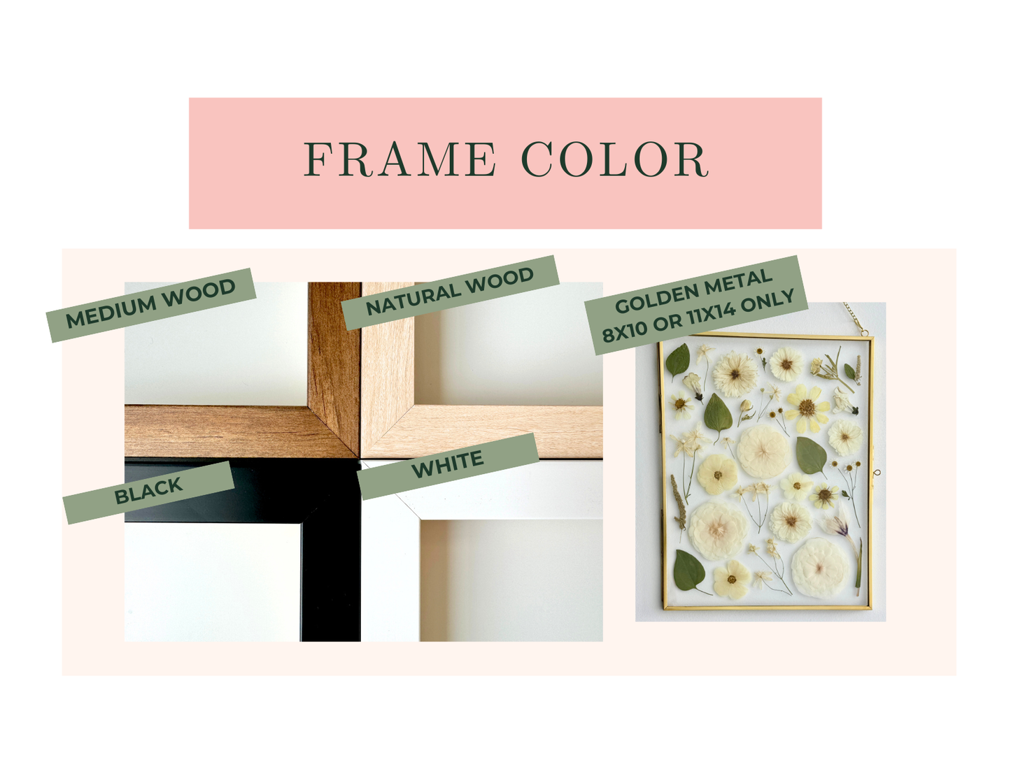 Deposit to Reserve Your Date for Custom Preservation